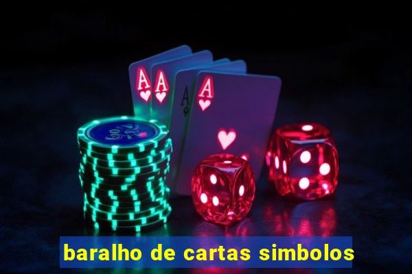 baralho de cartas simbolos